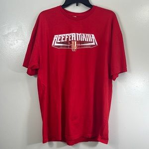 Suna red REEFER MANIA short sleeve men’s size XL